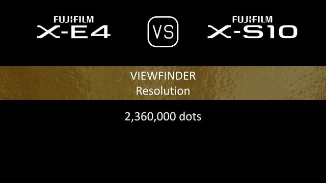 Fujifilm X-E4 vs. Fujifilm X-S10: A Comparison of Specifications смотреть онлайн