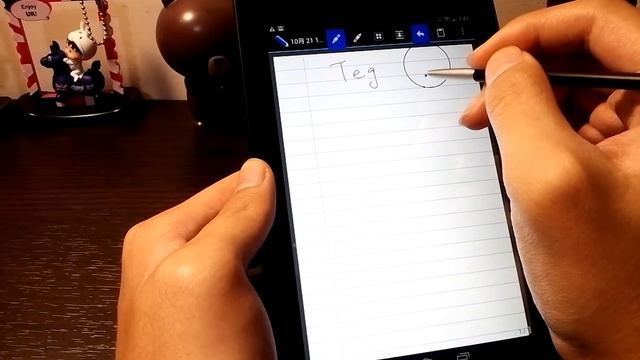 NVIDIA Tegra Note (Tegra 4) 筆記軟體手寫測試 смотреть онлайн