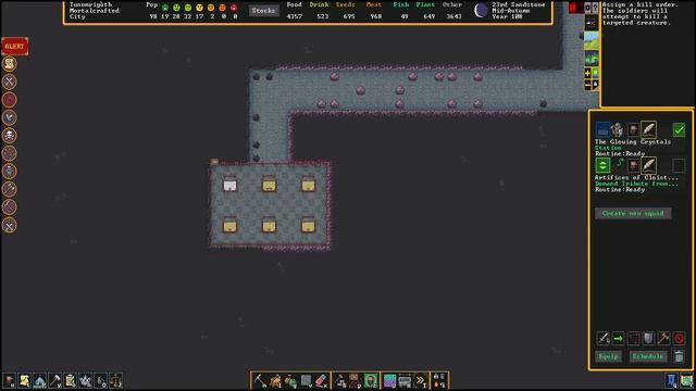 Ultimate Base Defense with Cage Traps - Dwarf Fortress Tips смотреть онлайн