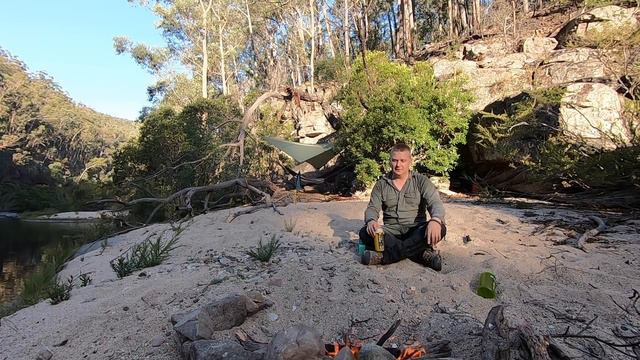 Solo Bushcraft Camp In The Australian Wilderness