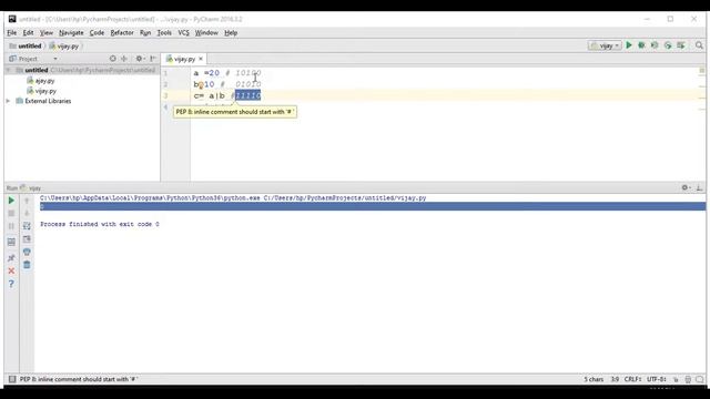 Python Tutorial #30 Bitwise Operators (हिन्दी) смотреть онлайн
