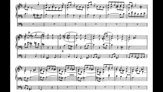 César Franck - Prélude, Fugue et Variation, Op. 18 | Score video смотреть онлайн