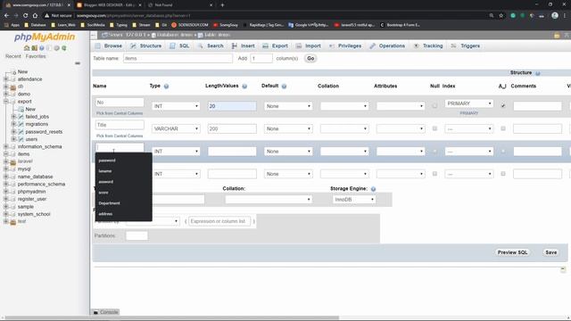 Laravel 6 export to PDF Dynamic Database смотреть онлайн