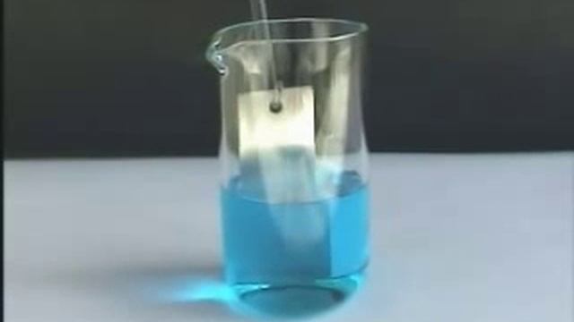 Реакция железа с раствором сульфата меди (II) смотреть онлайн