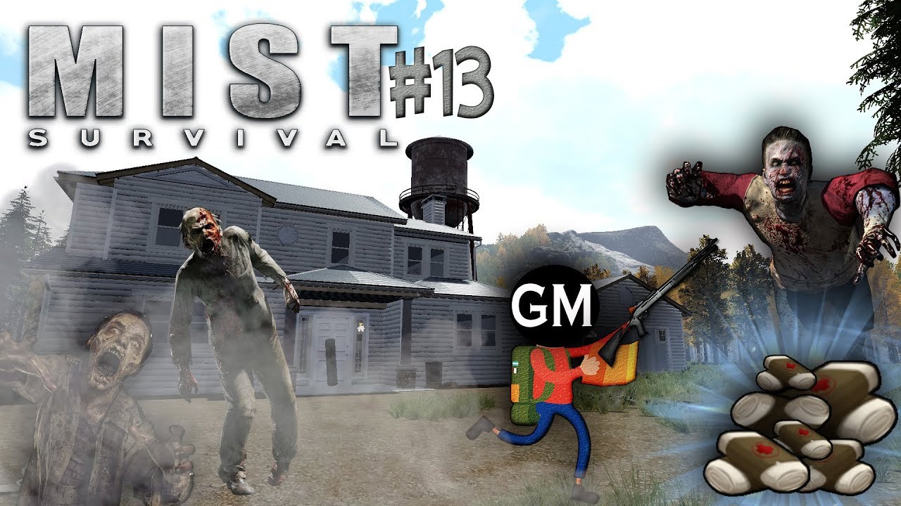 MIST SURVIVAL Куча лута, зомби и сон в заброшке #13 (прохождение Мист Сурвайвал) смотреть онлайн