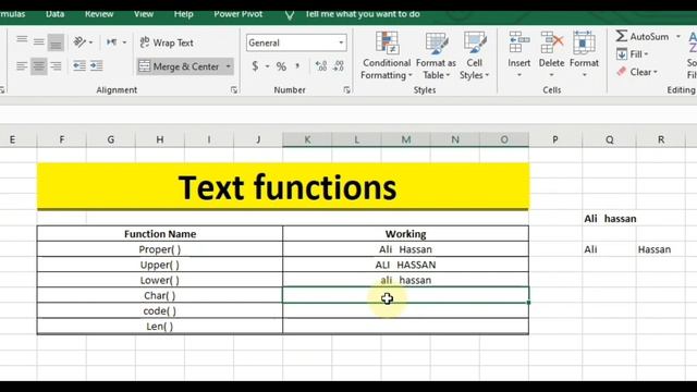 33-Text/String Functions you need to know | Excel 2019 | NEC Trainings смотреть онлайн