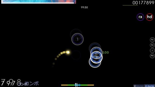 Akatsuki!rx Bounty | Yuudachi | Reizoko Cj - /a/ [/osu!/] +HDRX 99.68% FC 920pp #1 смотреть онлайн