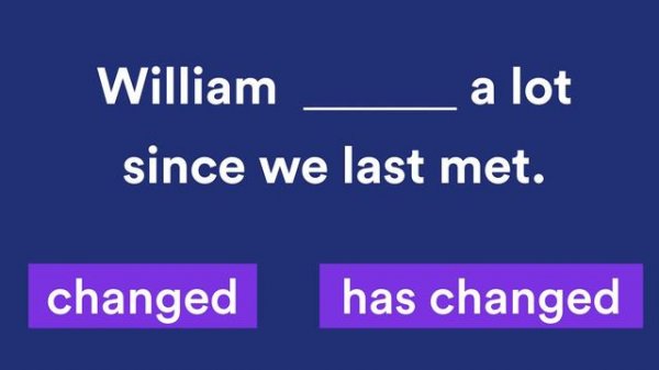 Present Perfect Quiz. Present Perfect vs Past Simple quiz /test /exercises.  English Grammar Test