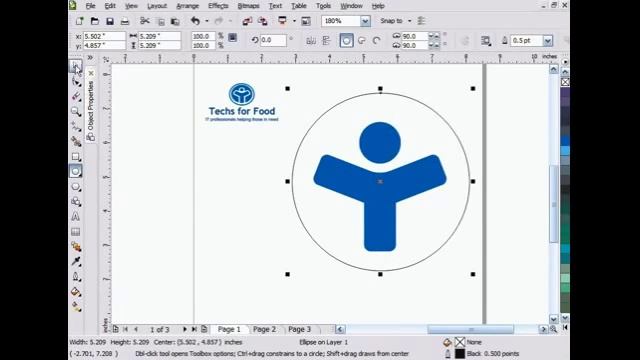 Создание логотипа в CorelDRAW смотреть онлайн