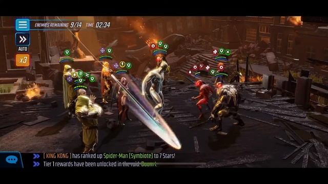 Doom Raids 1 - MYSTIC Boss Node - Marvel Strike Force смотреть онлайн