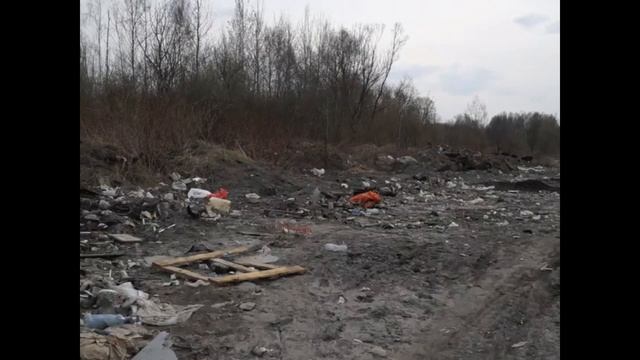 Мусорная свалка в Володарском районе г.Брянск. смотреть онлайн