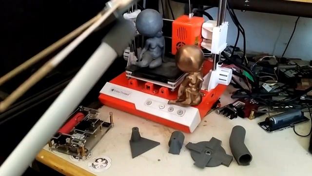 EasythreeD K1 time travel with a 3D printer смотреть онлайн