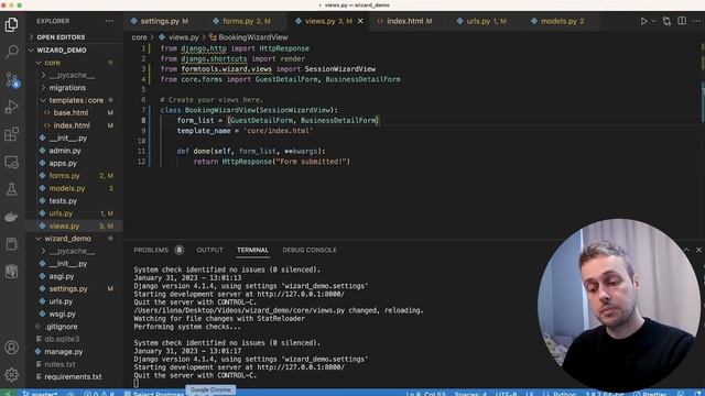 Django - Building Form Wizards with formtools and django-crispy-forms смотреть онлайн