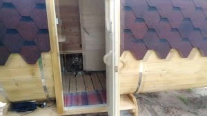 Обзор бани квадробочки от компании Банный город