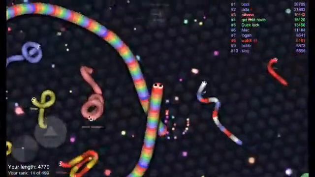 Slither io/online vs offline /how to build your own skin смотреть онлайн