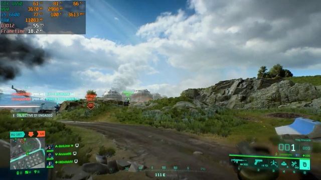 Battlefield 2042 | GTX 1650 4gb | No commentary | Benchmark смотреть онлайн