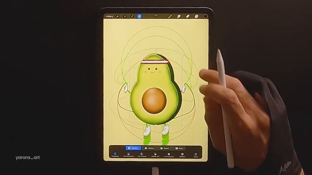Jumping Rope Animation with Procreate смотреть онлайн