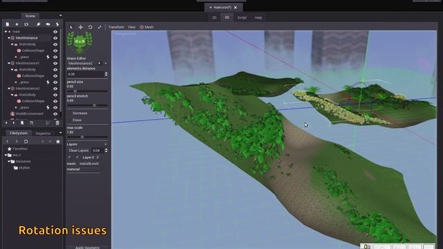 grass foliage plugin 4 godot tutorial [update 03] смотреть онлайн