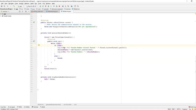 Android | App | Development | Training | Java : Stop Random Number Generator смотреть онлайн