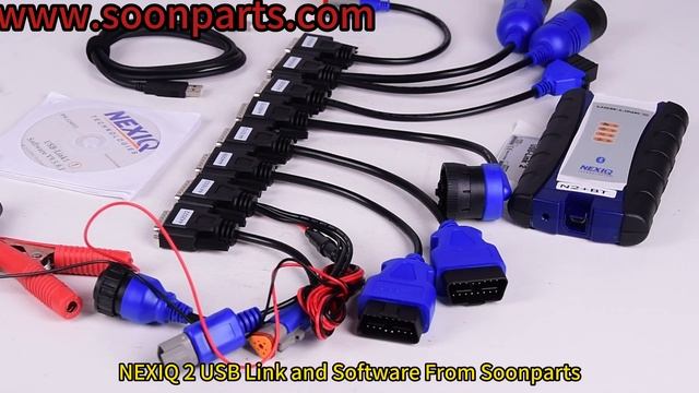 NEXIQ 2 USB Link and Software Diesel Truck Diagnostic Tool With All Adapters смотреть онлайн