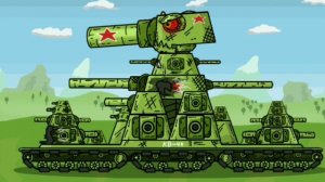 КВ-44 vs VK-44  - мультики про танки.