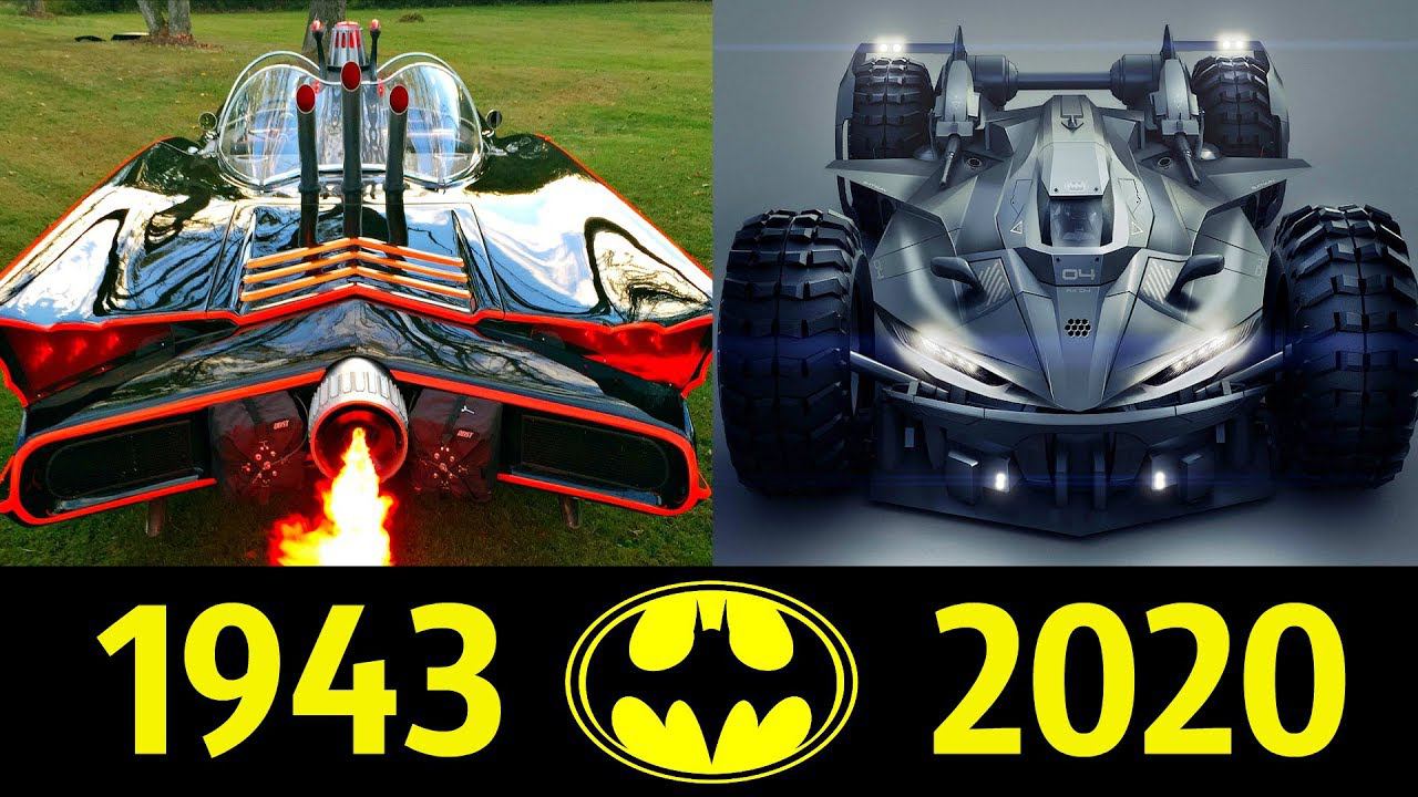 БэтМобиль - Эволюция (1943 - 2020) !Все Машины Бэтмена ! смотреть онлайн