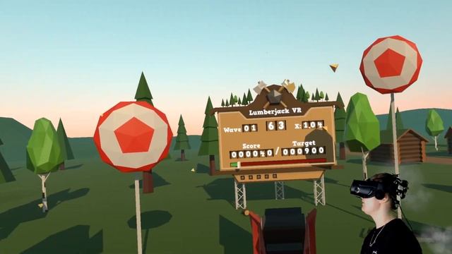 ALL IN THE WRIST| Lumberjack VR смотреть онлайн