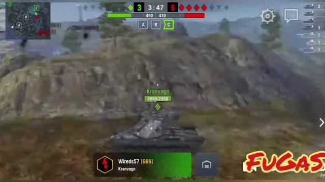 Обзор от новичка на Chieftain Mk.6 / World of Tanks Blitz смотреть онлайн