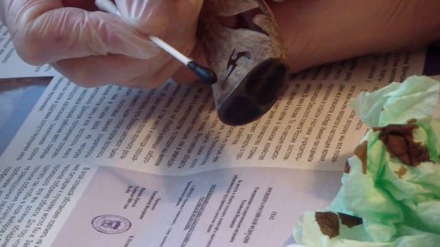 Эксперимент, резьба,пропитка рукояти (2/4) смотреть онлайн