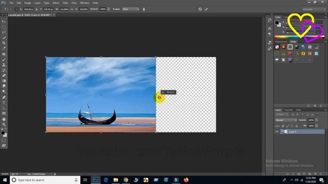 Stretch an Image in Photoshop Without Distortion смотреть онлайн
