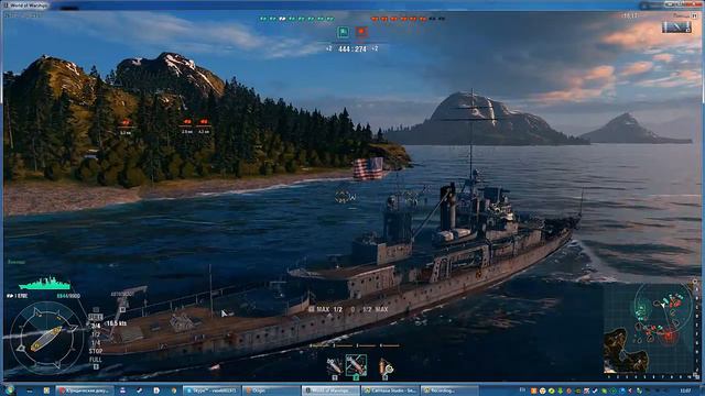 продолжаем играть в World of Warships смотреть онлайн