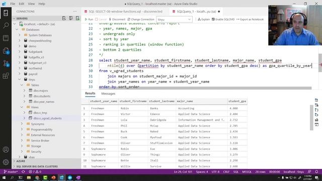 Master the SQL SELECT statement part 09: VIEWS смотреть онлайн