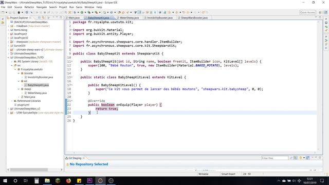 TUTO DÉVELOPPEMENT - API KITS - ULTIMATE SHEEP WARS смотреть онлайн