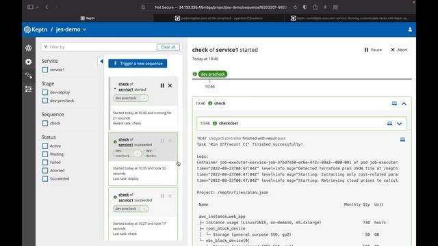Keptn Job Executor Service + Quality Gate смотреть онлайн