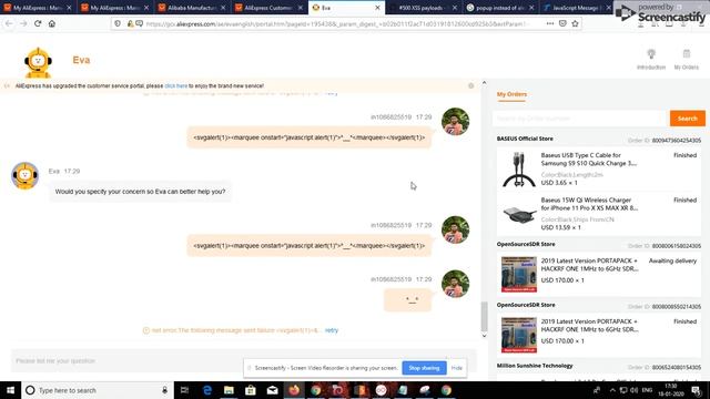 Reflected XSS in Chat Bot смотреть онлайн
