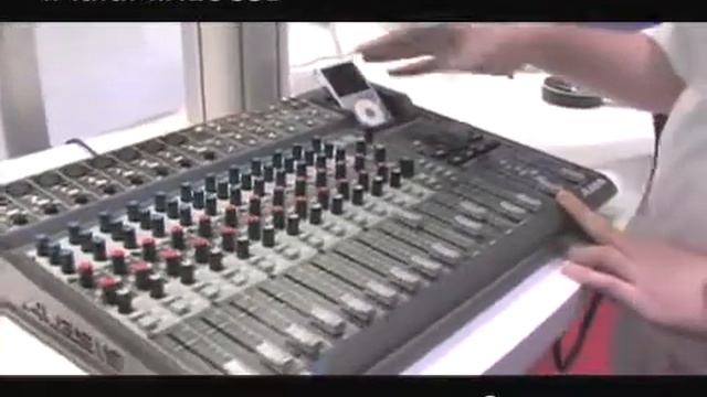 Alesis iMultiMix 16 USB Produktvorführung auf der NAMM Show 2009 USA смотреть онлайн