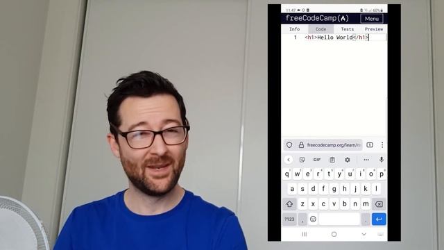 How to Code on a Mobile Phone | Using freeCodeCamp on an Android or iPhone смотреть онлайн