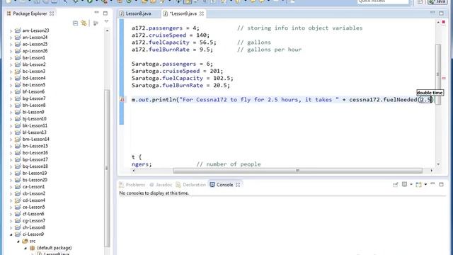 Java Programming Tutorial 09 - Class Methods with Parameters смотреть онлайн