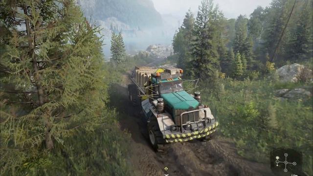 Kenworth Going Submerge to Fix North Power Line | SnowRunner #kenworth смотреть онлайн