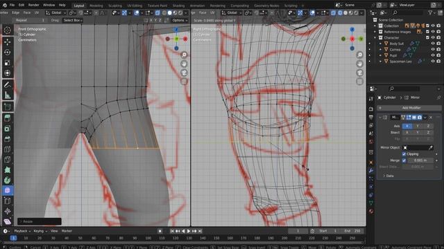 Blender Character Tutorial - Part 10 (Spacesuit!) смотреть онлайн