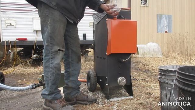 Predator 8750 Inverter Generator Running On Woodgas!!!