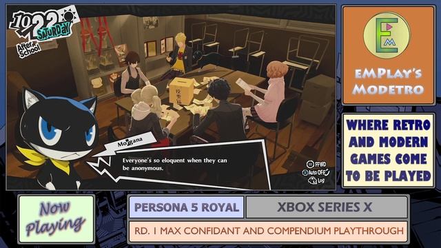 Persona 5 Royal - Xbox Series X - R1 MCC Run - #371 - 10/22 - Counting The Votes смотреть онлайн