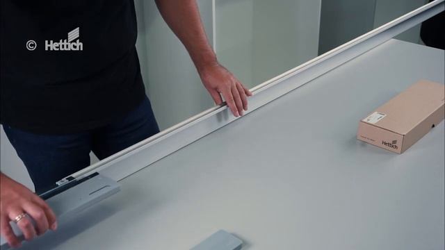 Новая система раздвижных дверей для шкафов купе TopLine L от Hettich Сборка, монтаж, регулировка. смотреть онлайн