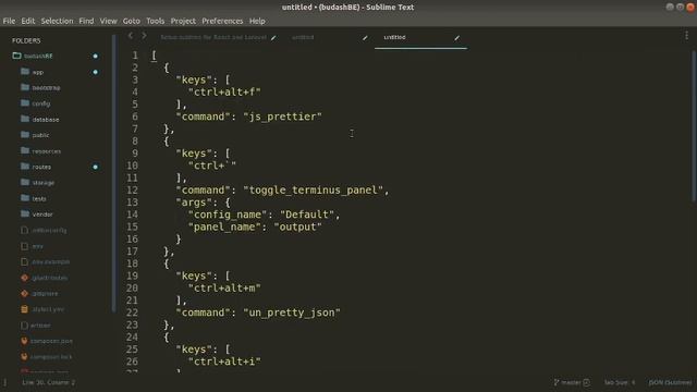 Sublime for React and Laravel. [Part 1] смотреть онлайн
