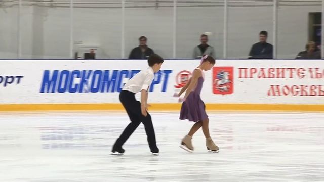 Екатерина Каташинская/Даниэль Купцов, ПТ. Первенство г.Москвы среди юниоров 2017 смотреть онлайн