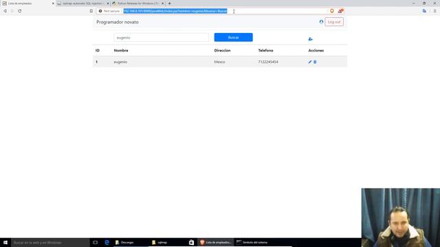 ☕ Java Web desde cero en Netbeans ☁️[23.- Instalar sqlmap en Windows 10 y hacer sql injection ?] смотреть онлайн