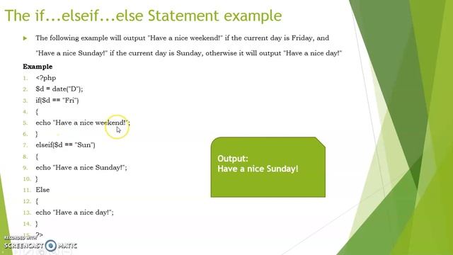 Programming with PHP & MYSQL : Conditional statement in PHP Language -Part5 смотреть онлайн
