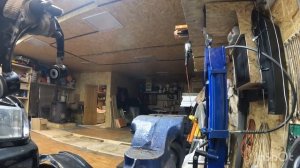 ТЛК 100 замена сайленблоков-шаровых передней подвески.