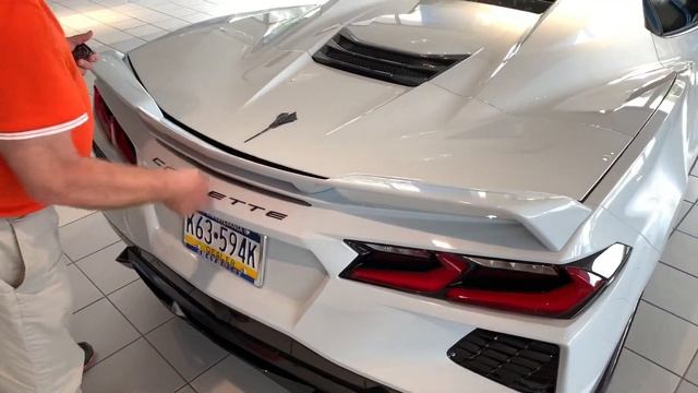 C8 Corvette Convertible Top Operation