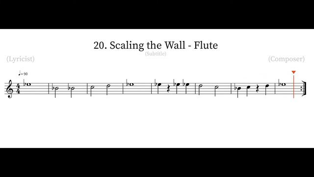 Scaling the Wall Flute смотреть онлайн